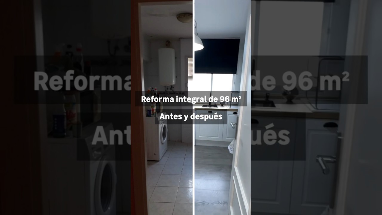 Antes y después: reforma integral de 96 m² #shorts | LEROY MERLIN