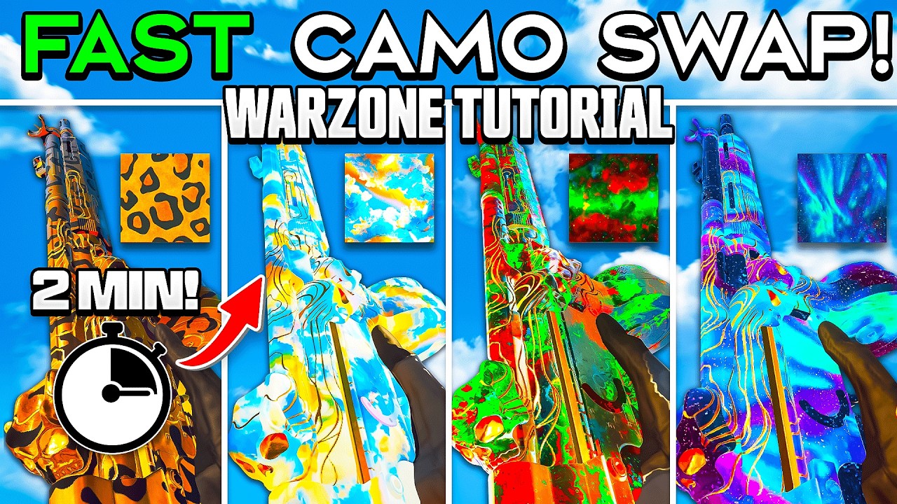 *EASY* SOLO CAMO SWAP GLITCH in WARZONE | MW3 CAMOS on BO6 (FULL GUIDE)