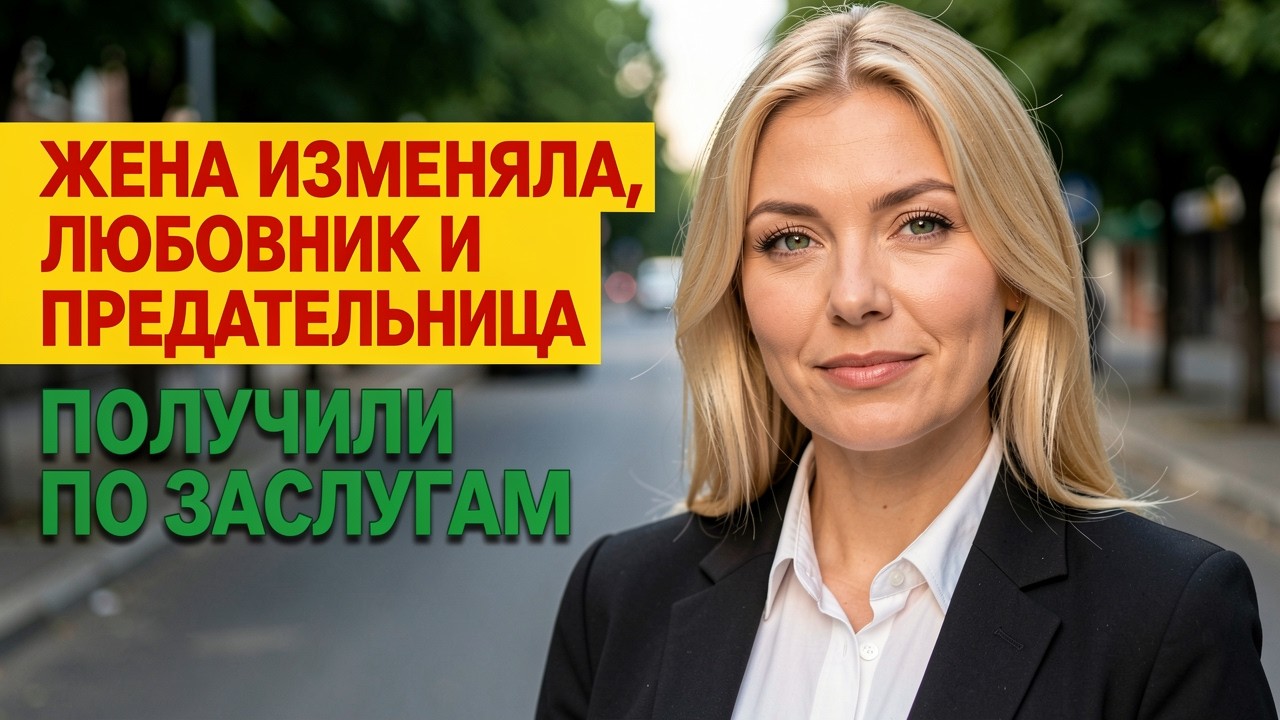Жена изменяла, любовник и предательница - получили по заслугам.