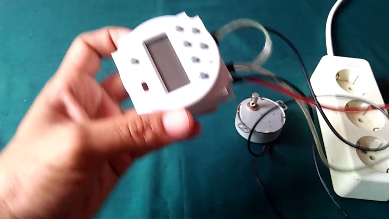 CARA MUDAH PASANG TIMER & MOTOR PENGGERAK