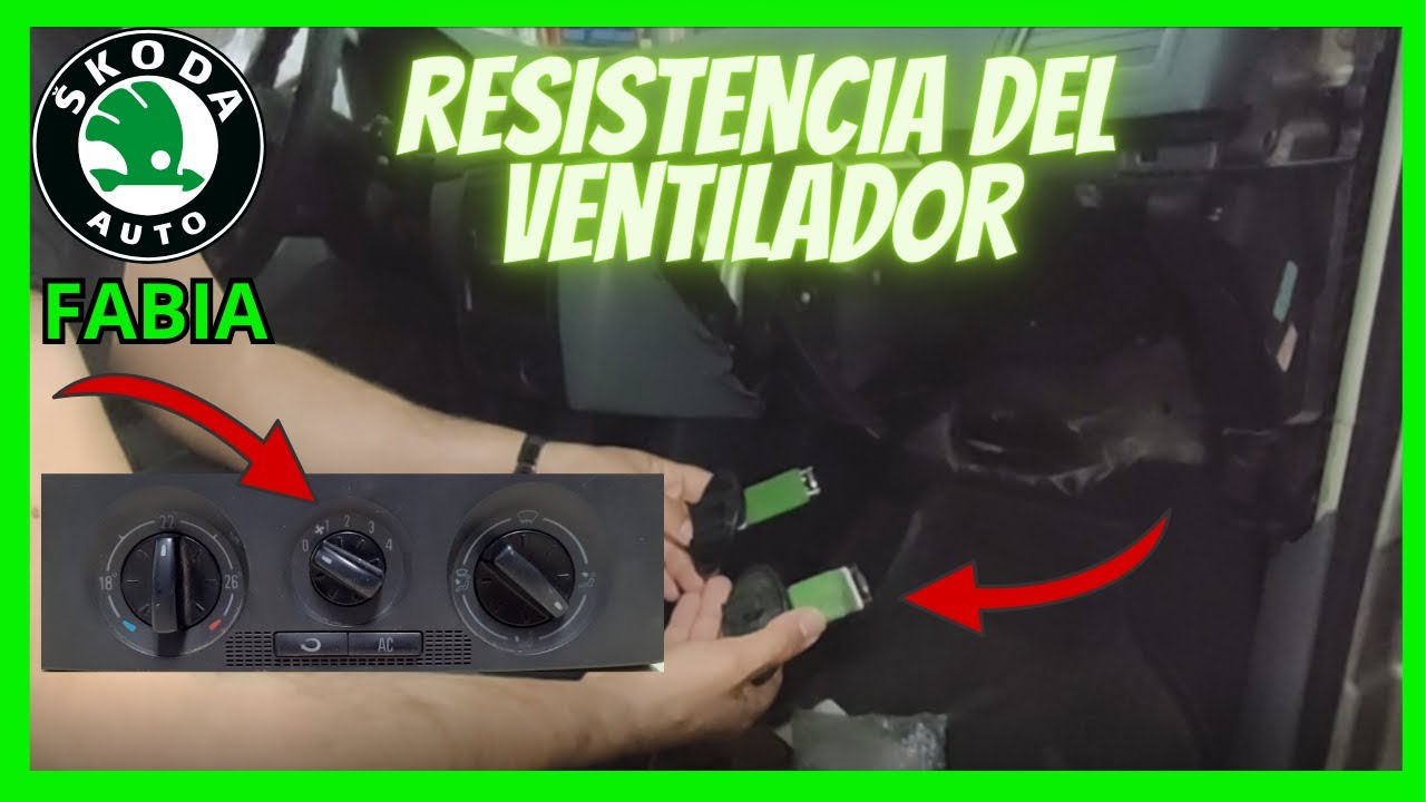 Resistencia ventilador habitáculo skoda fabia MK1