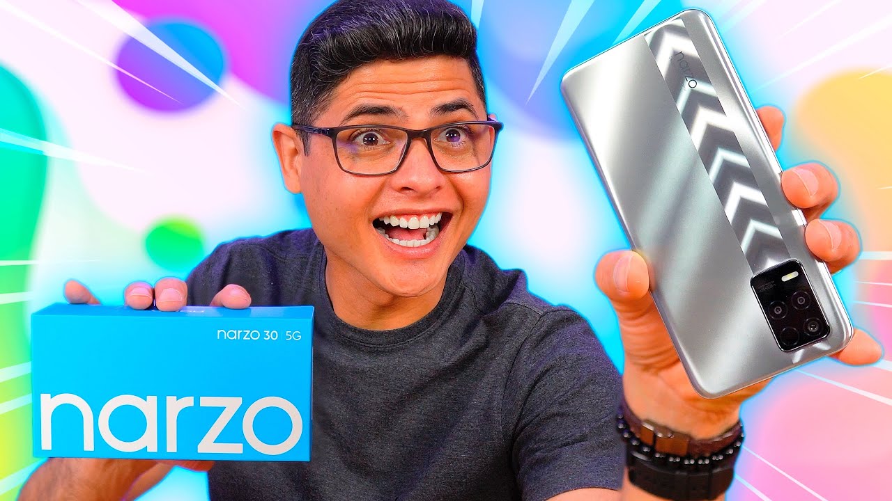 CHEGOU! Narzo 30 5G, o SMARTPHONE CUSTO-BENEFÍCIO da Realme? Unboxing e Impressões