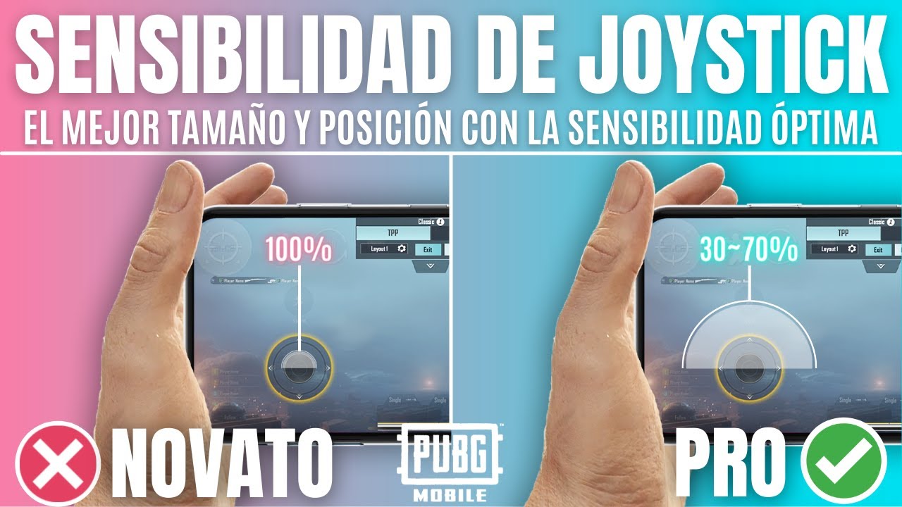 SENSIBILIDAD DE JOYSTICK: Tips y Consejos - ¿Cómo Ajustarlo? (+Tamaño y Posición) - PUBG Mobile