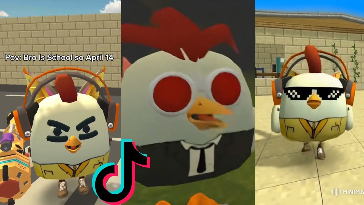 CHICKEN GUN MEMES 🔥 Chicken Gun TIKTOK COMPILATION #6