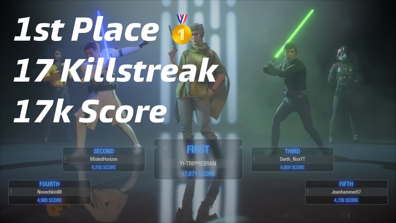 Getting Huge Killstreaks In The Toughest Game Mode On Battlefront 2 