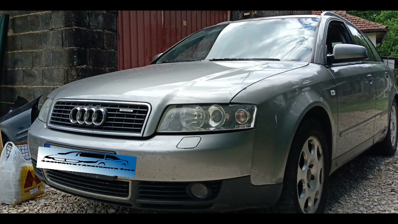 Audi a4 zamjena diskova i klizaca kocionih celjusti disc replacement DIY