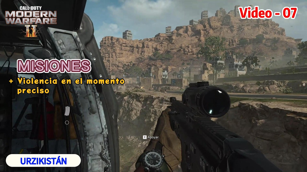 Call of Duty Modern Warfare 2 Ⅰ Gameplay. Misión - Violencia en el momento preciso. (Video - 07).