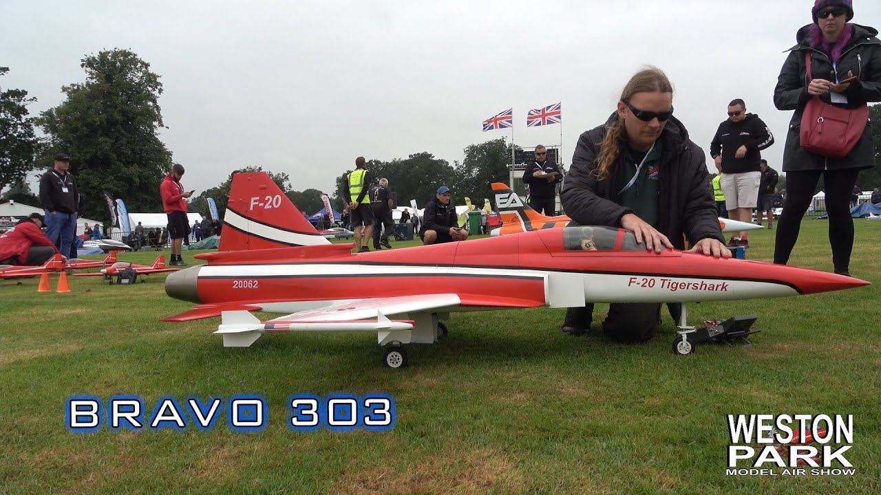F20 Tigershark RC Jet turbine - Weston Park 2021 International RC Plane Airshow