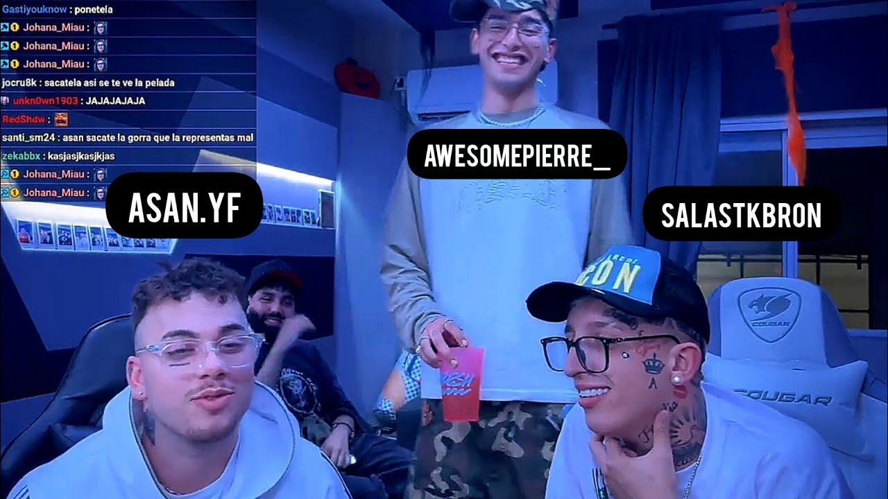 STREAM AWESOME PIERRE, SALASTAKBRON, ASAN || SE VIENEN COSITAS 🔥🇦🇷