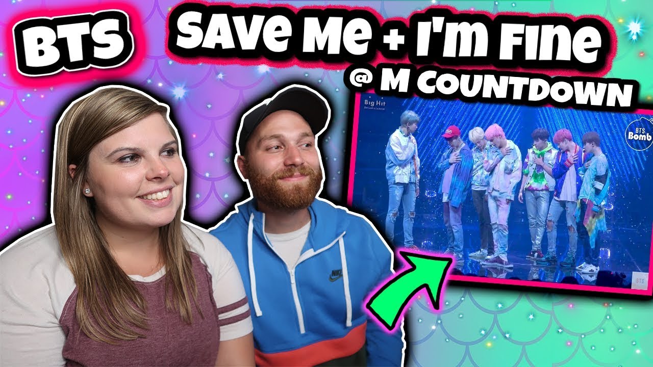 BTS (방탄소년단) - Save Me + I'm Fine @M COUNTDOWN REACTION