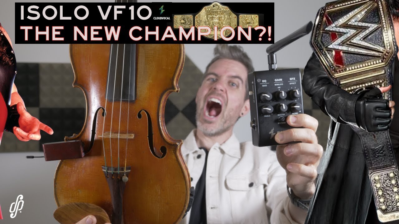 ISOLO VF10: The new champion of violin microphone?!