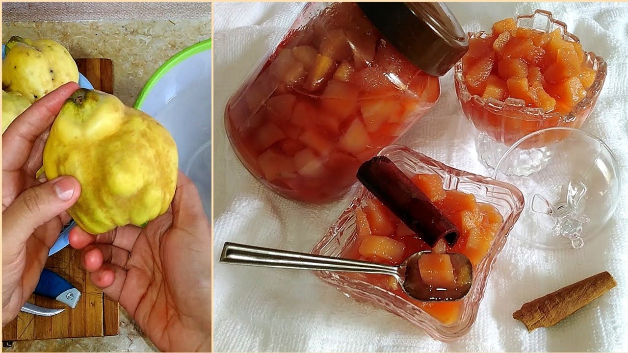 معجون سفرجل على طريقتي😍 وصفة ساهلة و ناجحة😋