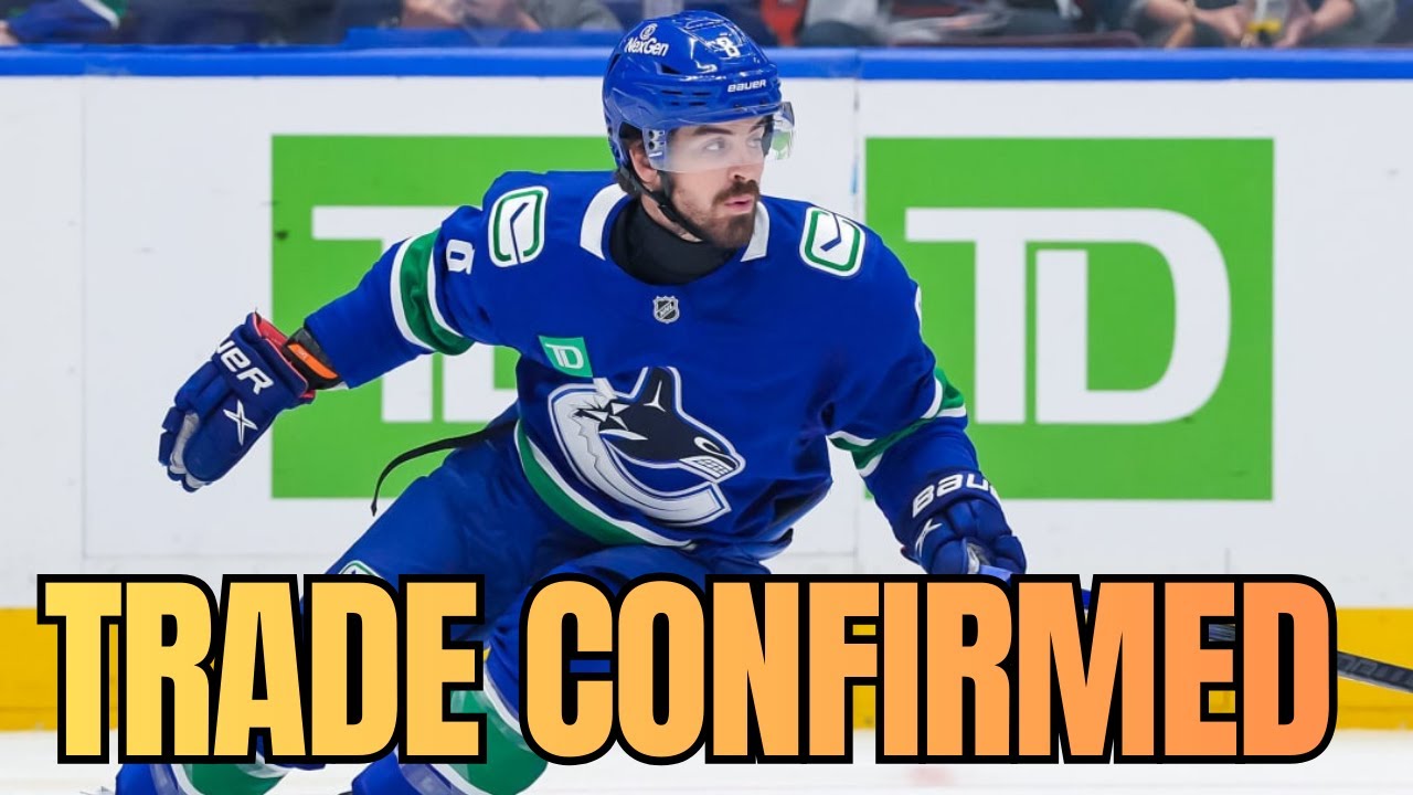 CONNOR GARLAND TRADED TO THE COLUMBUS BLUEJACKETS
