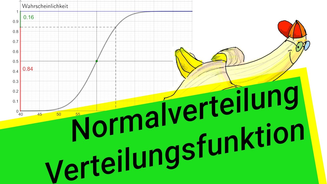 Normalverteilung Verteilungsfunktion