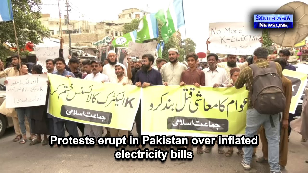 Protests erupt in Pakistan over inflated electricity bills