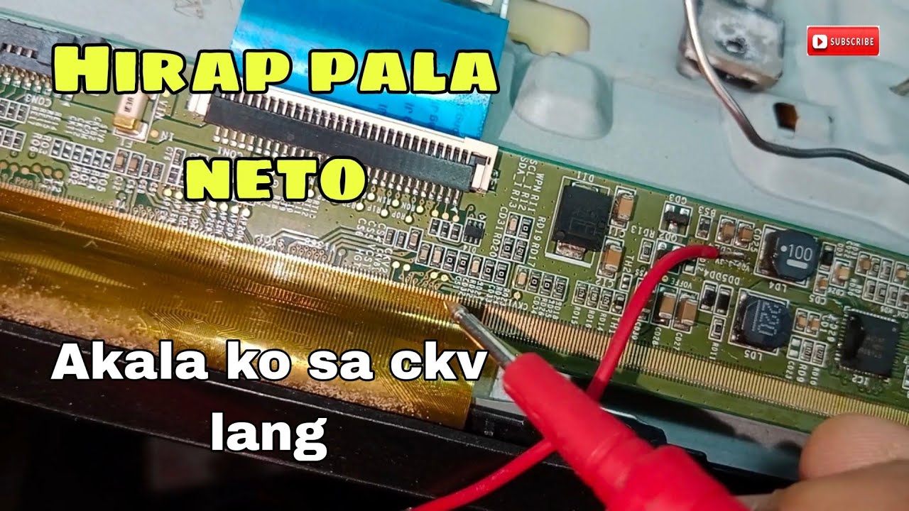 Samsung 32 top board problem/ang hirap neto😮‍💨