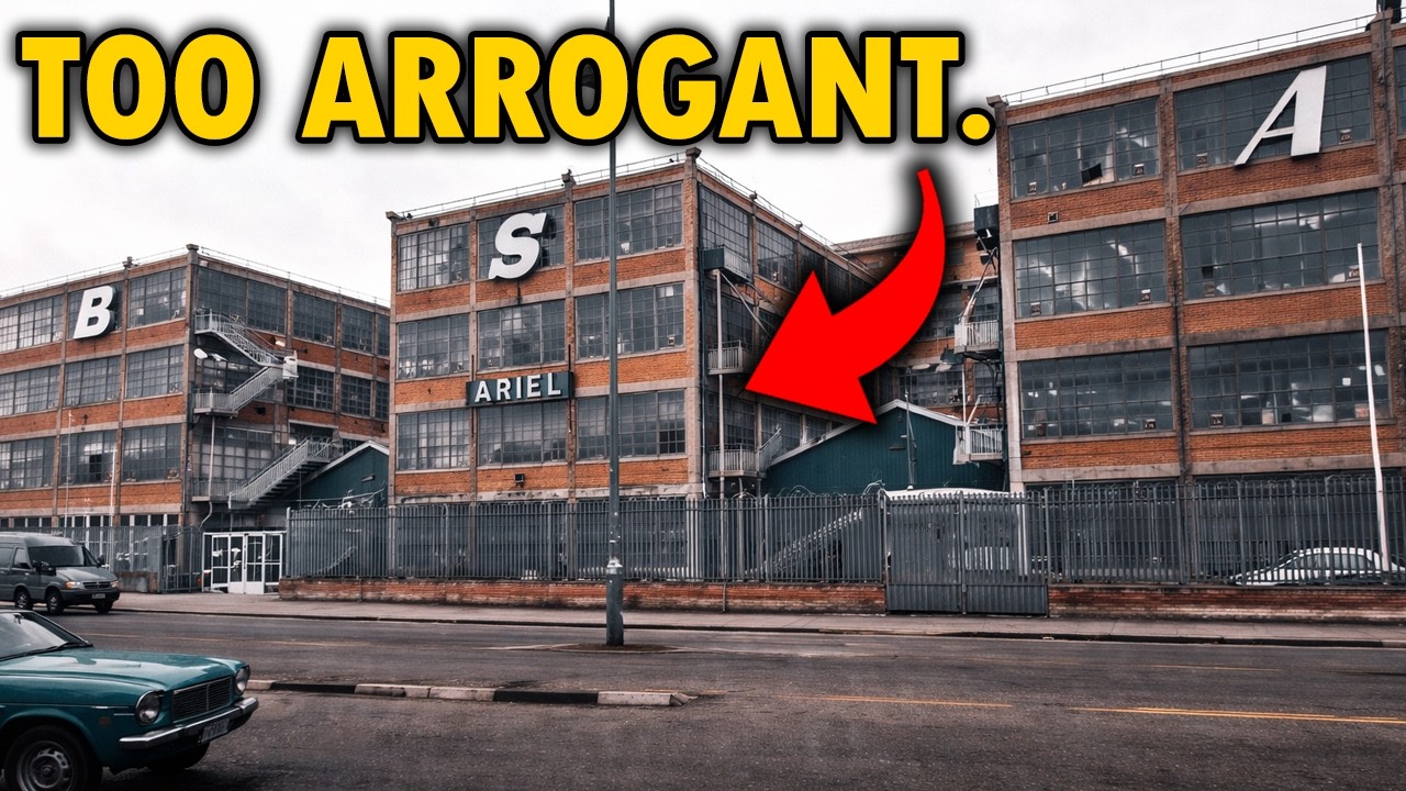 From UK's No.1 Motorcycle Empire to Ruins: BSA Factory, Birmingham