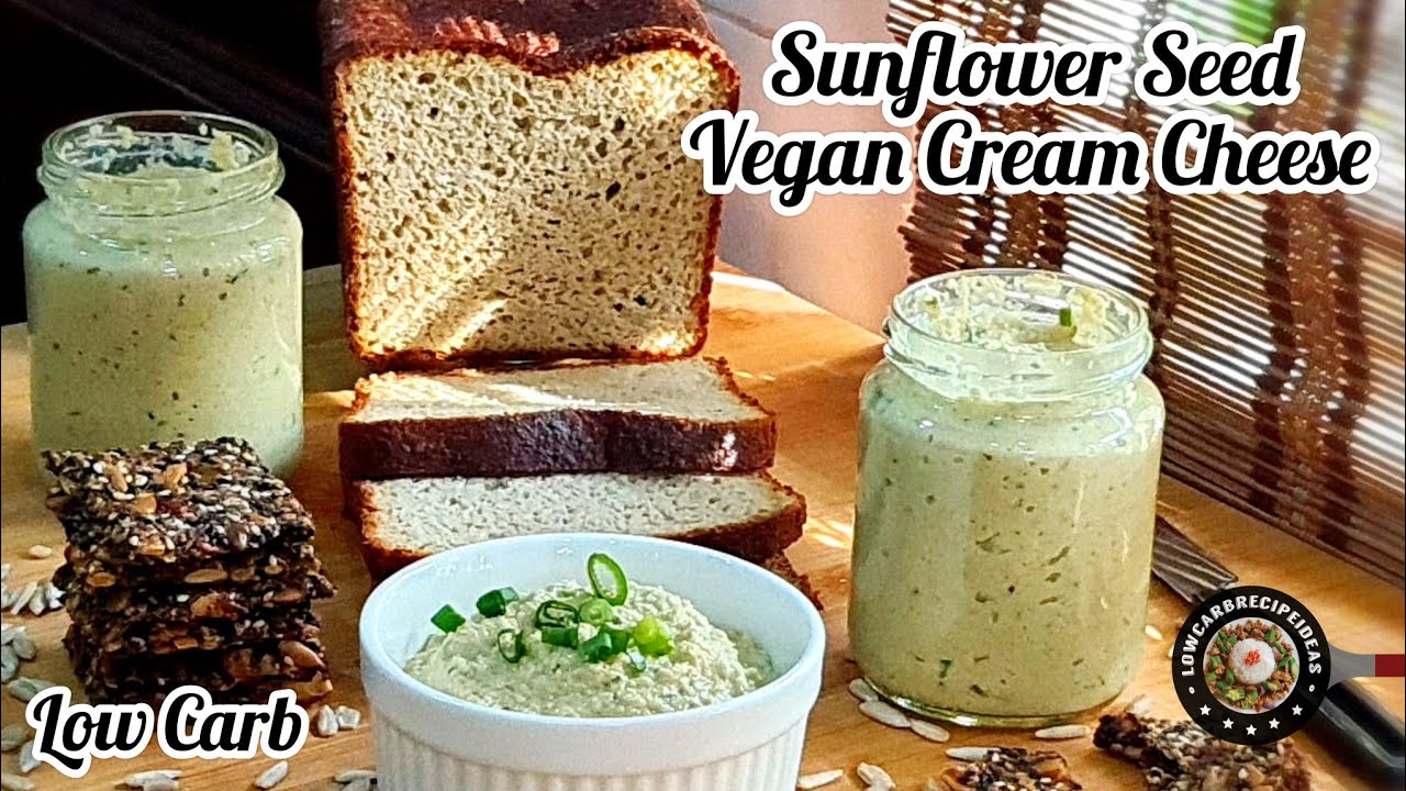 Sunflower Seed Vegan Cream Cheese | A cheaper & healthier option | Great as a spread & dip
