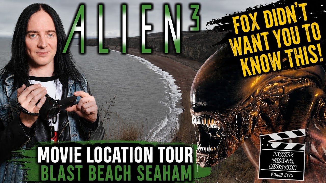 Alien 3 Movie Location Tour Blast Beach Seaham England
