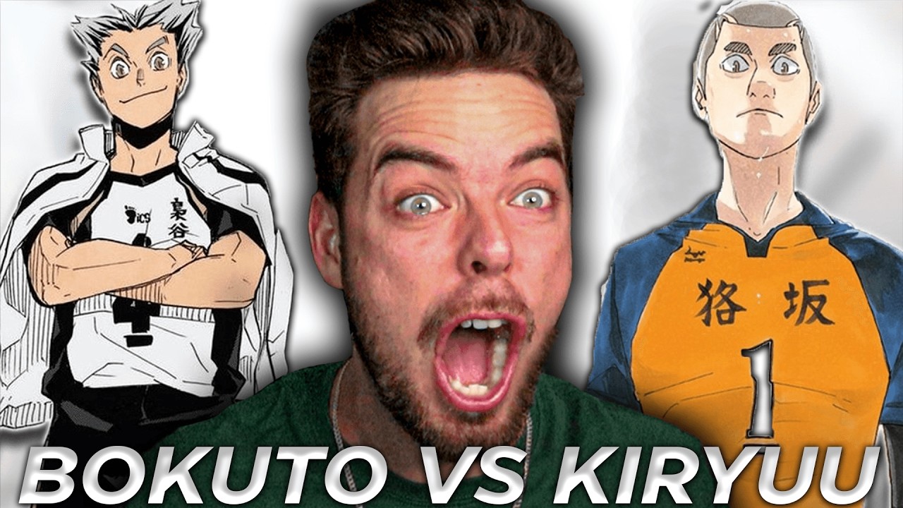Fukurodani vs Mujinazaka healed me *HAIKYUU Manga Reaction*