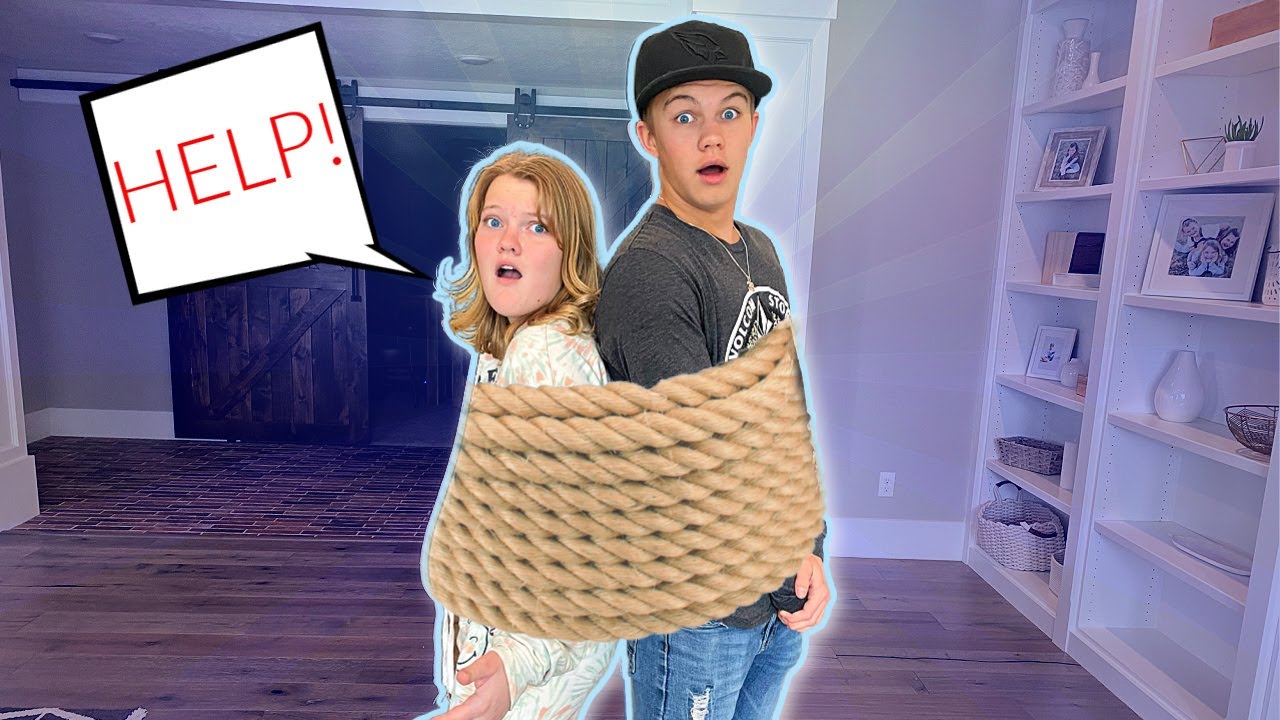 TRAPPED with my SISTER for 24 hours