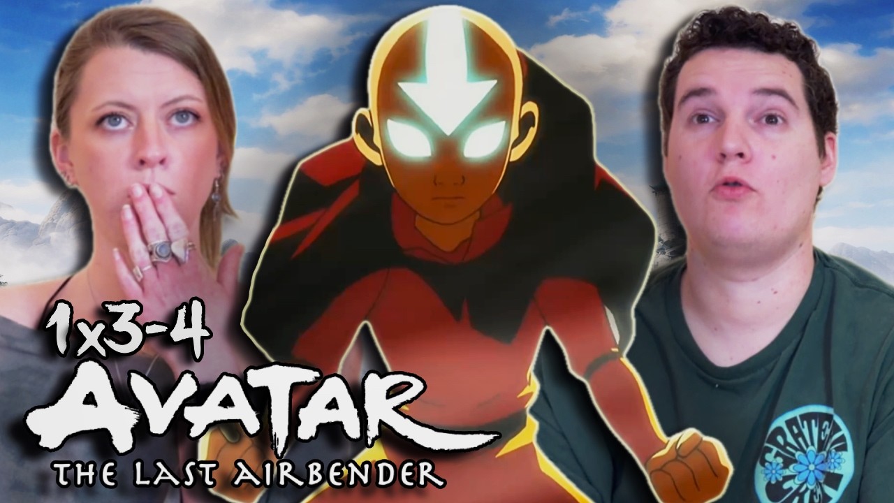FIRST TIME WATCHING Avatar: The Last Airbender (1x03-1x04) | REACTION
