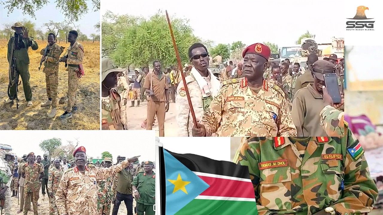 SSPDF Gen Mabor Dhoal Persuaded Youth in the Area Following SSPDF Military Take Over From SPLA-IO