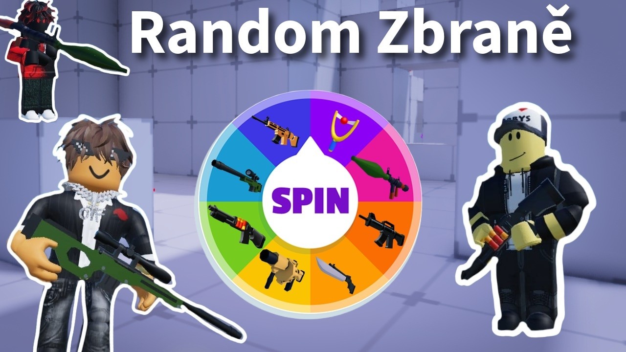 Roblox Rivals ale Zbraně jsou RANDOM