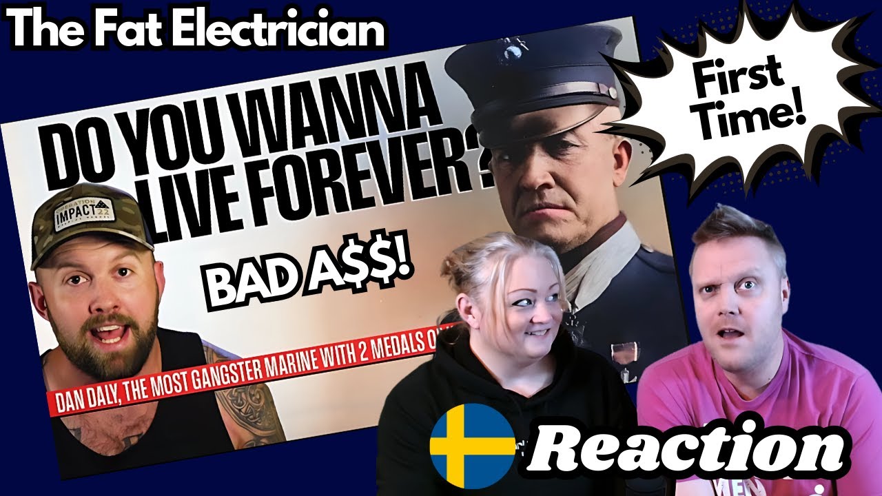 Swedish couple reacts to -The Fat Electrician -The Most Gangster Marine Of All Time - Dan Daly!