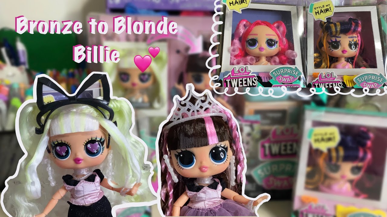 LOL Tweens Surprise Swap Bronze to Blonde Billie Unboxing and Review