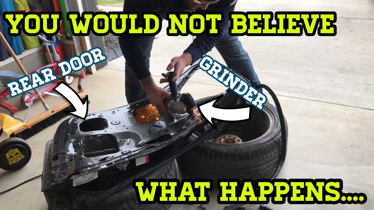 Cutting The Doors Off My Car 😱😱 | Mazdaspeed3 Swapped RX-8 Project MS8