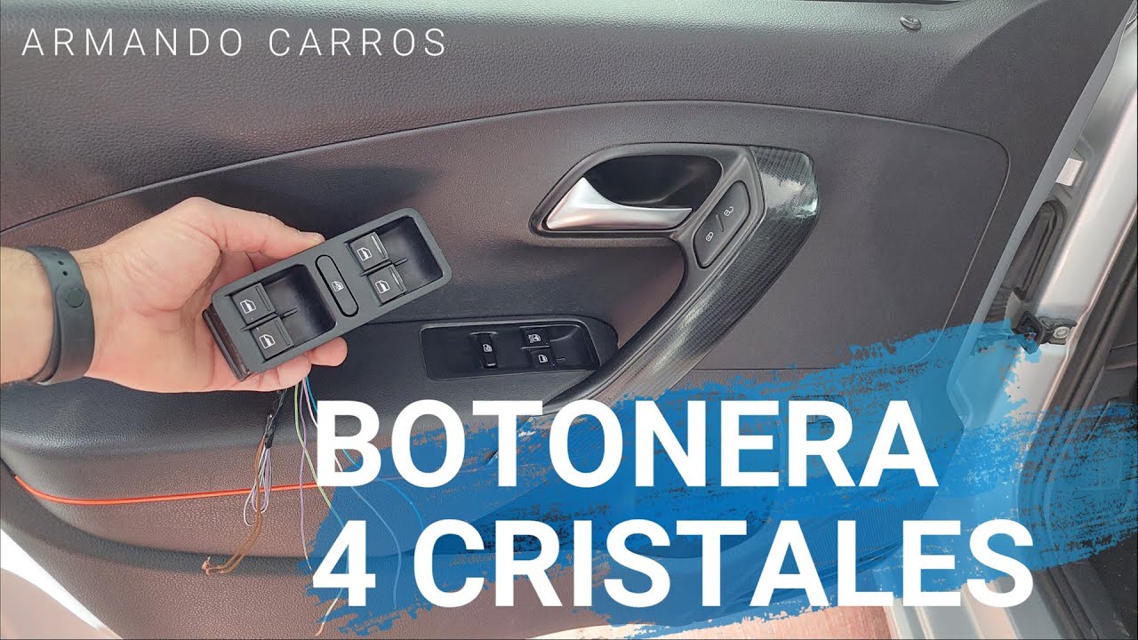 Adaptación botonera de 4 ventanas VW Vento Parte 1 (modificación en la tarjeta madre| Armando Carros