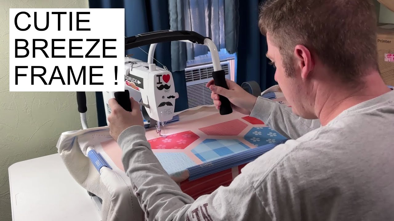 I got a Cutie Breeze Quilt Frame !? (unboxing and test - Bonus Video)