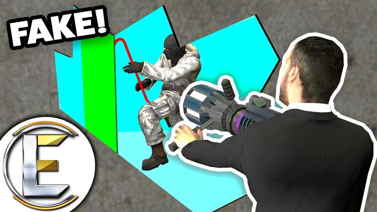 OP FAKE WALL BASE! - Gmod DarkRP Life (Overpowered Unboxing And An OP Unraidable Base!)