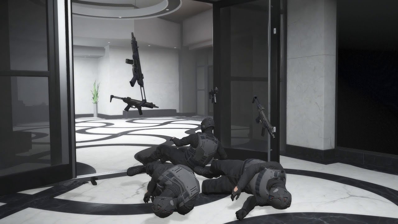 GTA: Online cutscenes with ragdoll mod