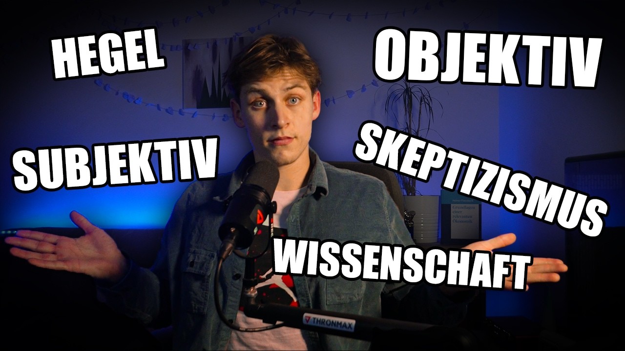 Objektivit&auml;t und was sie mit Wissenschaft zu tun hat...