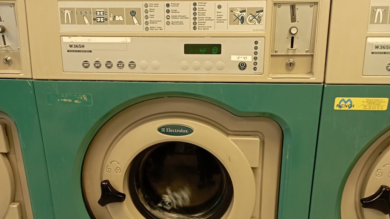 2000-2007' Electrolux W365H exacta control & vintage primus stack gas dryer