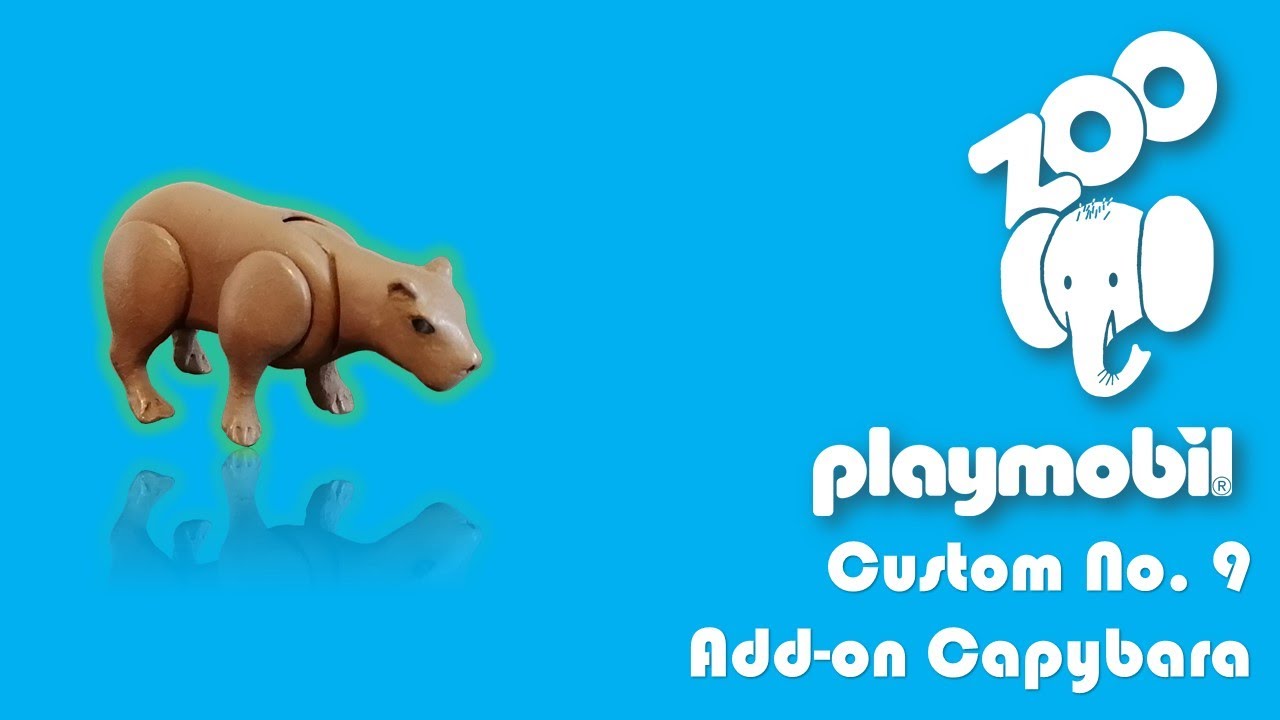C2109 Playmobil Custom Capybara