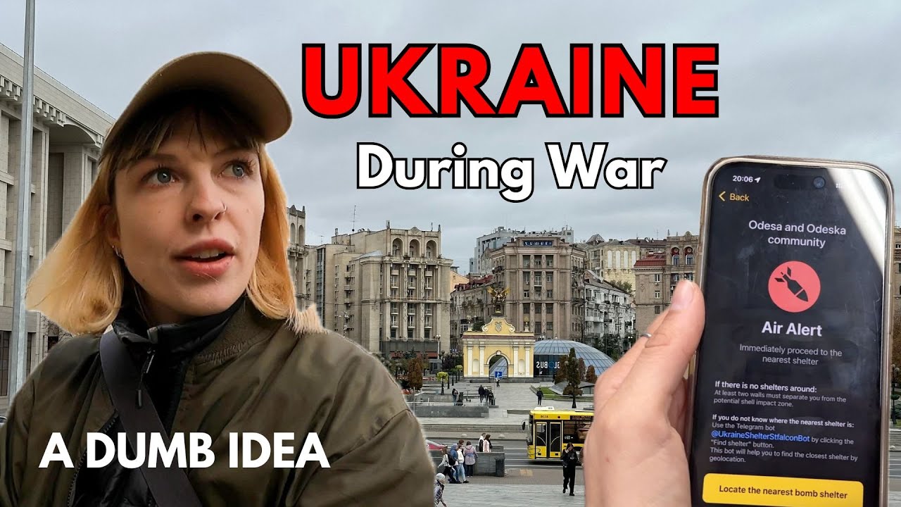 I Went to UKRAINE During War (a dumb idea)