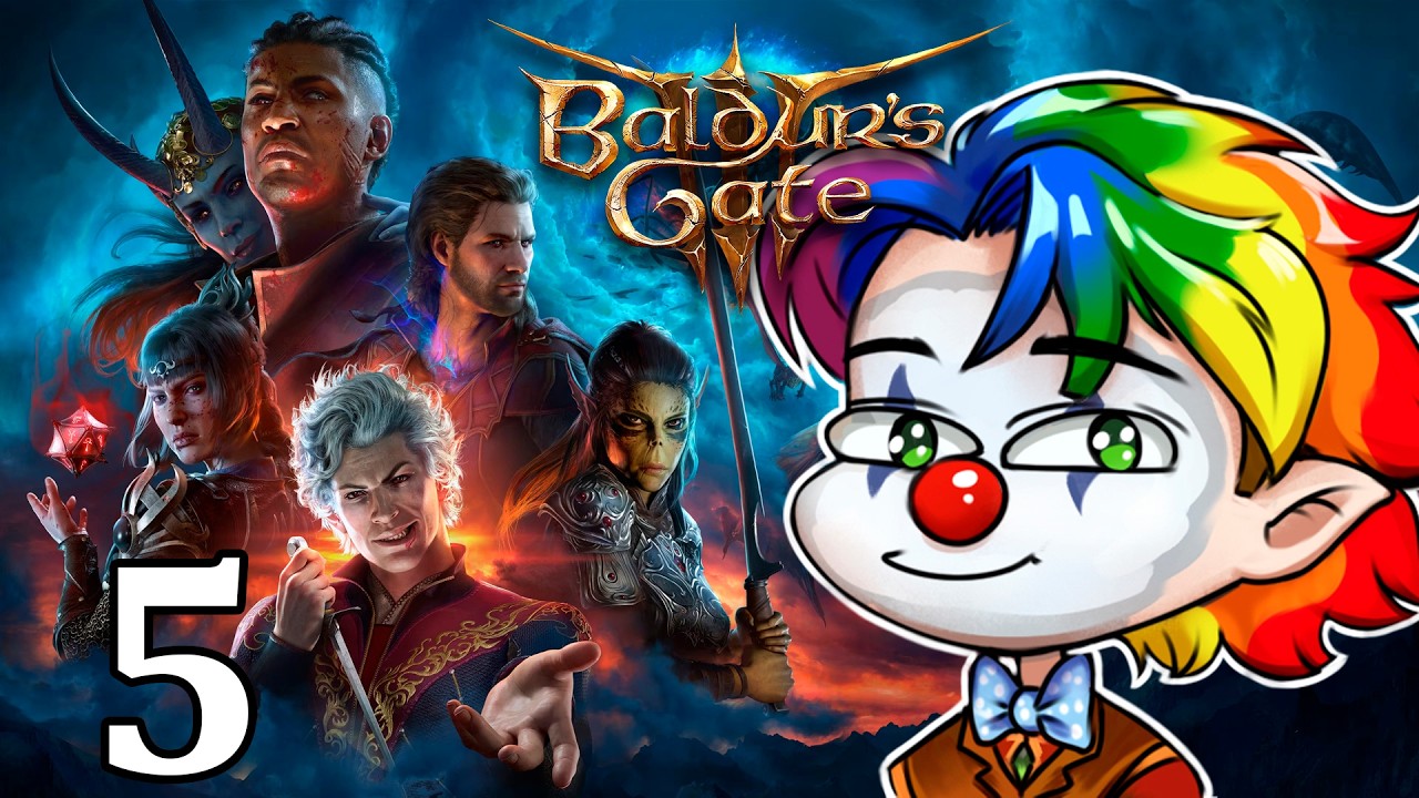 Эльф Трэха играет в Baldur's Gate III  | Бард - гетьянки (стрим 5)