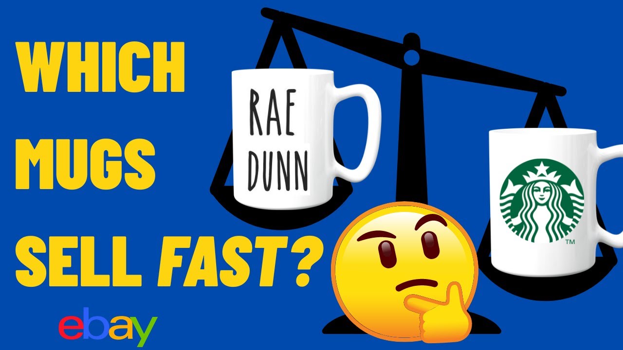 Top 20 Brands: How Fast do Mugs REALLY sell on EBAY?