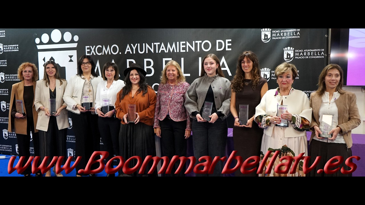 Día Internacional de la Mujer  entrevistas y entrega de Reconocimientos por el Ayto. de Marbella