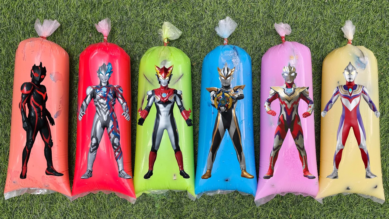 Ultraman Rosso, Ultraman Ruebe, Ultraman Tiga, Ultraman Z, Ultraman Blazar, Ultraman Dark Zagi