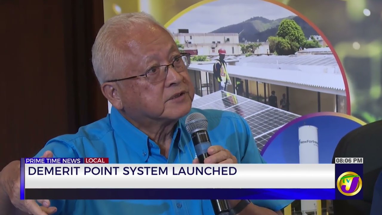 Demerit Point System Launched | TVJ News
