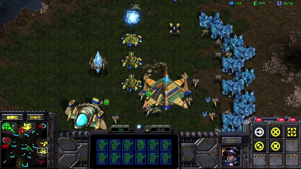 3v3 BGH Big Game Hunters Terran Gameplay Starcraft Remastered 2019 #116