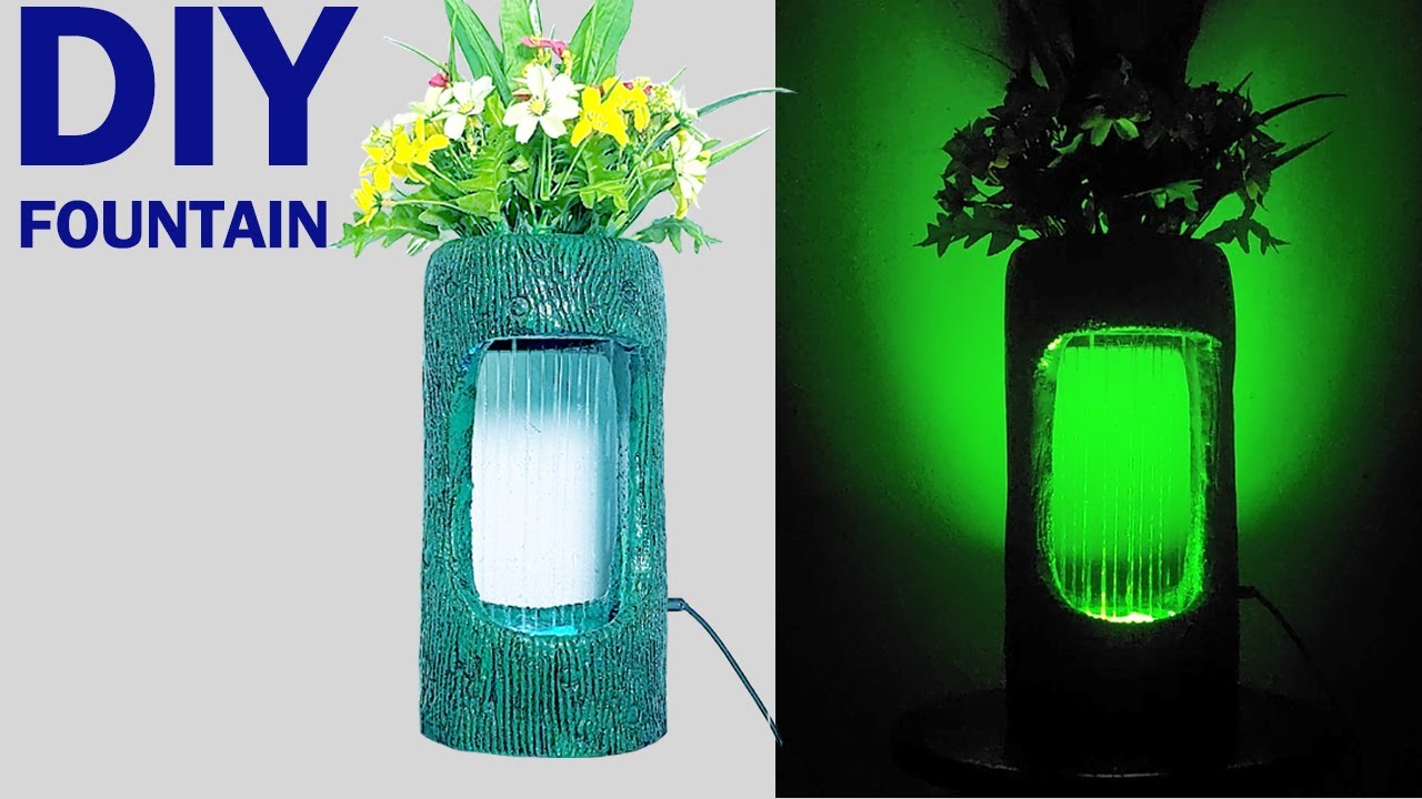 How to Make a Mini Waterfall at Home – Step-by-Step Home Decor Idea!