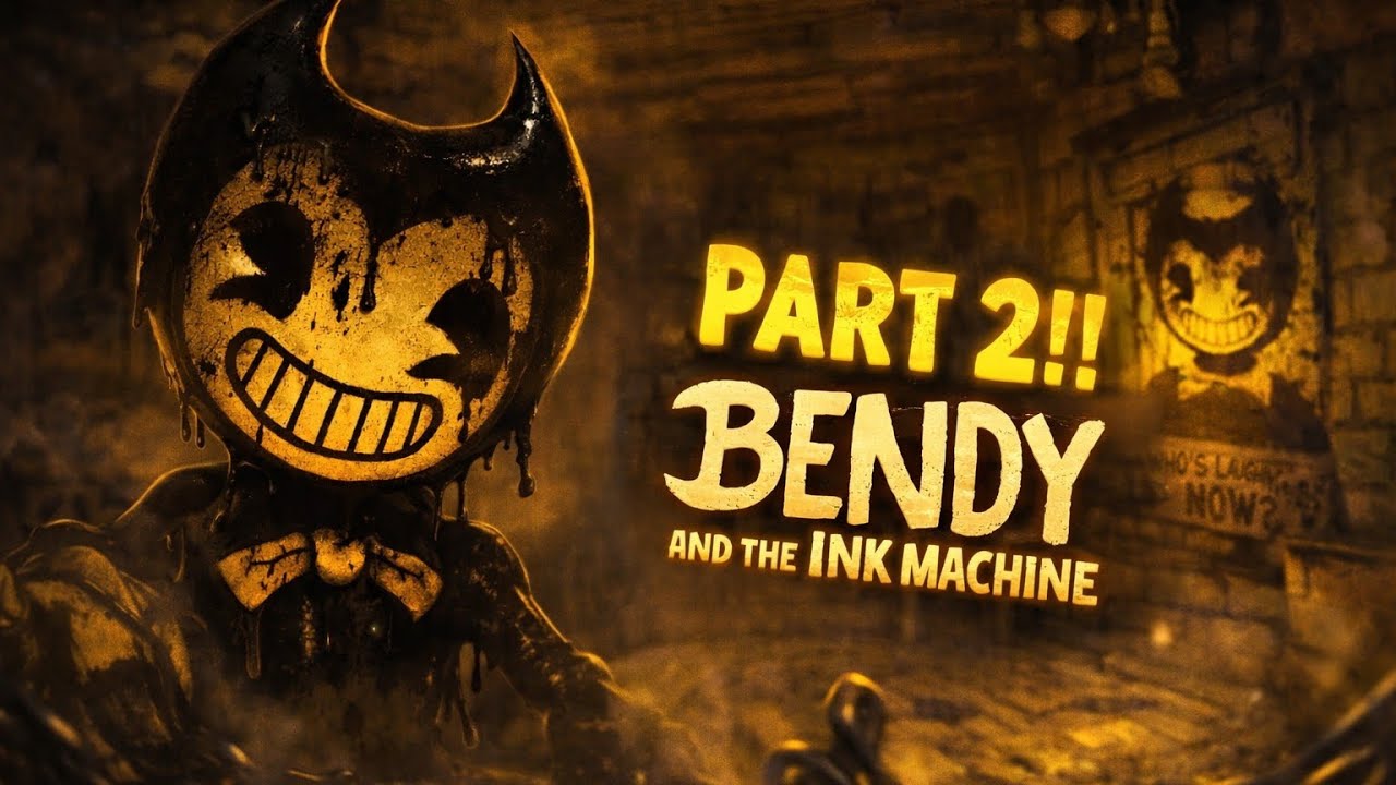 ما كان المفروض أدخل هنا… 😨 | Bendy and the Ink Machine #2