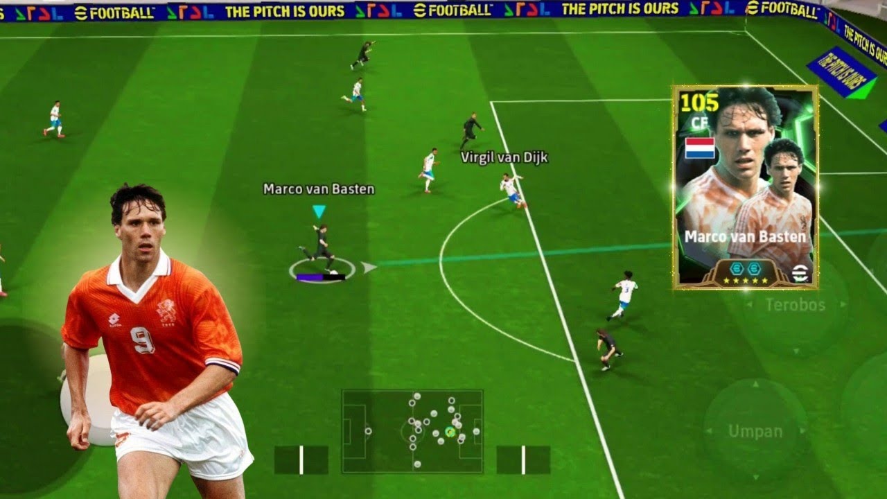 RIVIEW FREE CARD MARCO VAN BASTEN EPIC NETHERLANDS!!!!!! | EFOOTBALL 2025 MOBILE