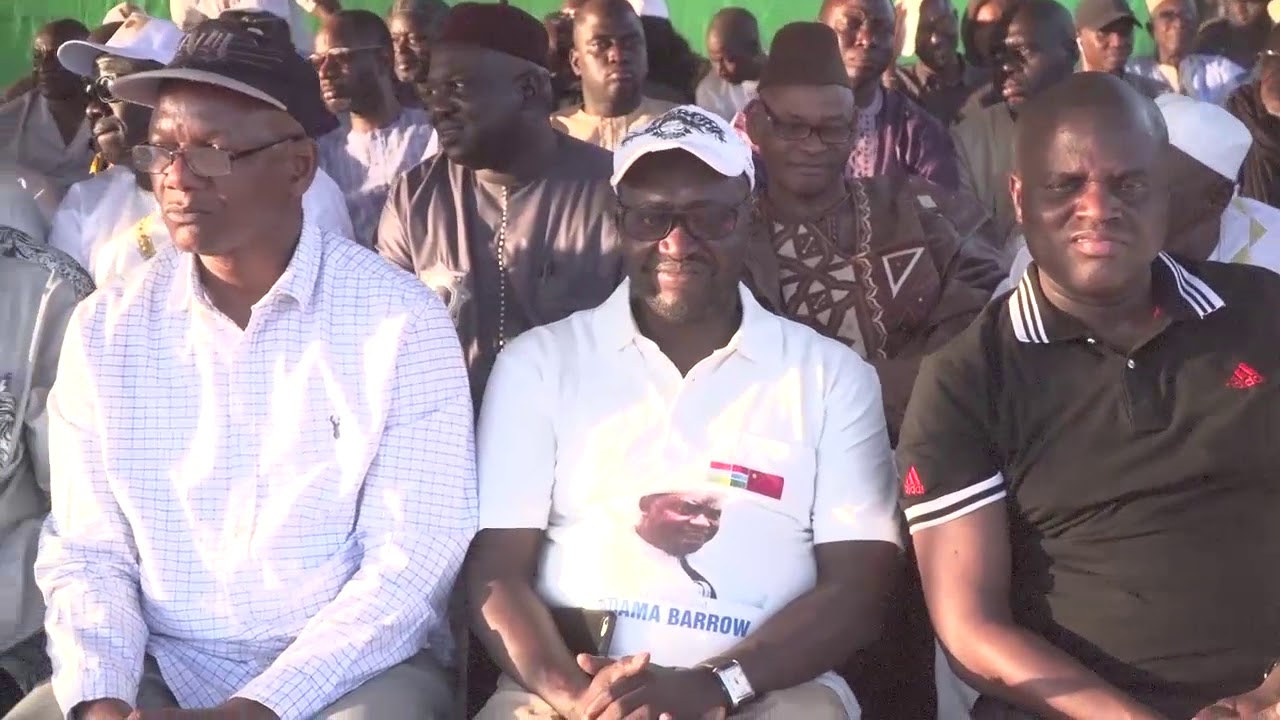H.E President Adama Barrow's Meeting in Wuli Foday Kunda