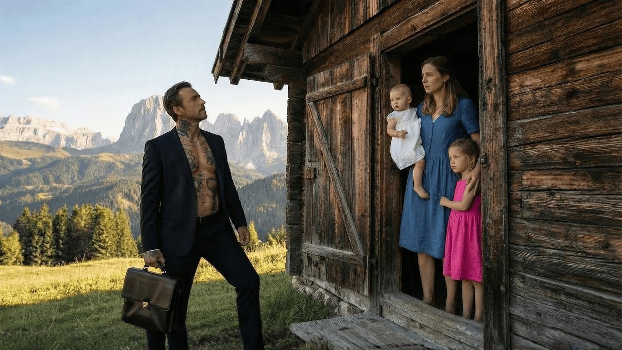 Mafia Boss Found a Widow and Two Kids Living in His House — What Happened Next Changed Everything